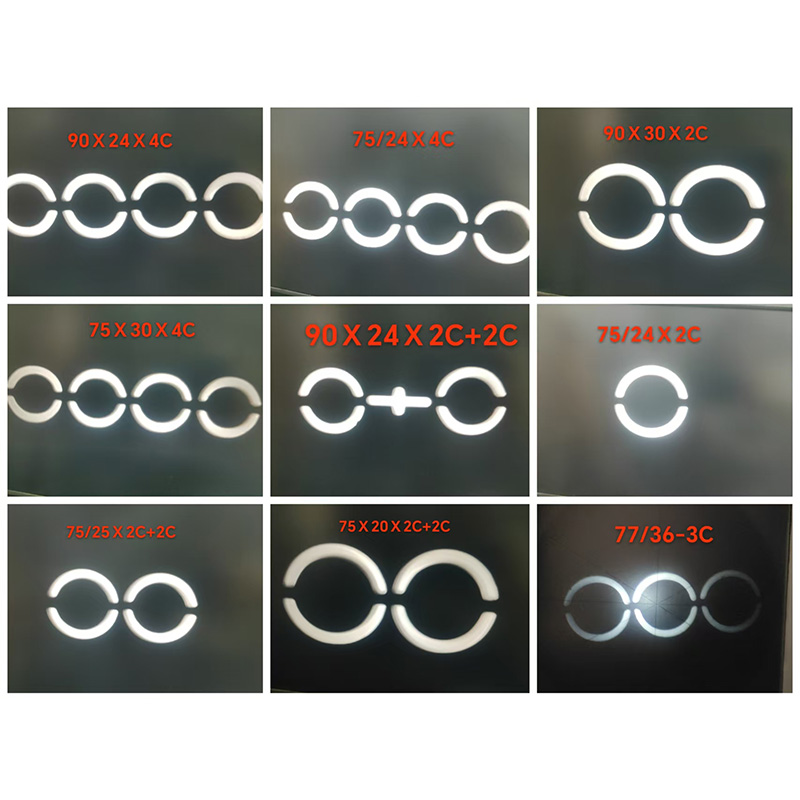 HOY gekleurde holle gekrompen garenserie